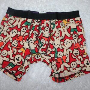 MeUndies mens boxer briefs gingerbread size medium new NWOT